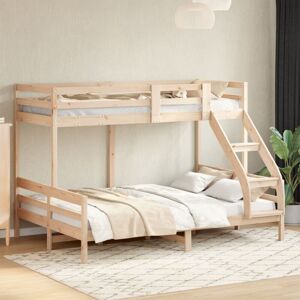 Bunk Bed without Mattress 80x200/140x200 cm Solid Wood vidaXL Bunk Bed without Mattress 80x200/140x200 cm Solid Wood vidaXL