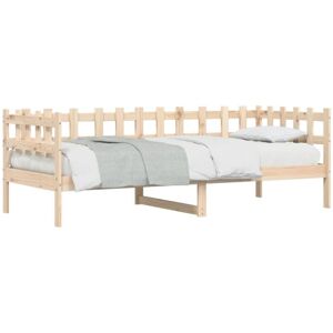 Day Bed without Mattress 80x200 cm Solid Wood Pine Vidaxl Day Bed without Mattress 80x200 cm Solid Wood Pine Vidaxl