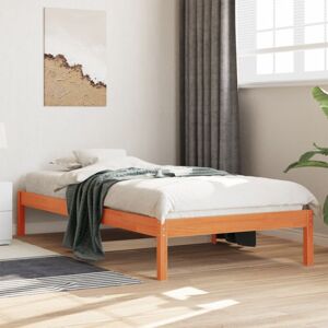 Day Bed without Mattress Wax Brown 90x200 cm Solid Wood Pine Vidaxl Day Bed without Mattress Wax Brown 90x200 cm Solid Wood Pine Vidaxl