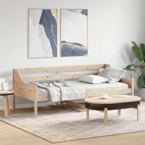 Day Bed without Mattress 90x200 cm Solid Wood Pine Vidaxl Day Bed without Mattress 90x200 cm Solid Wood Pine Vidaxl
