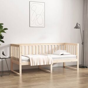 Day Bed without Mattress 80x200 cm Solid Wood Pine Vidaxl Day Bed without Mattress 80x200 cm Solid Wood Pine Vidaxl