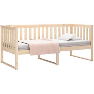 vidaXL Solid Wood Pine Day Bed - Multifunctional Rustic Furniture vidaXL Solid Wood Pine Day Bed - Multifunctional Rustic Furniture