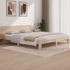 Bonnevie - Double Bed Frame,Bed Frame without Mattress 180x200cm Super King Size VSVS63413 Bonnevie - Double Bed Frame,Bed Frame without Mattress 180x200cm Super King Size VSVS63413