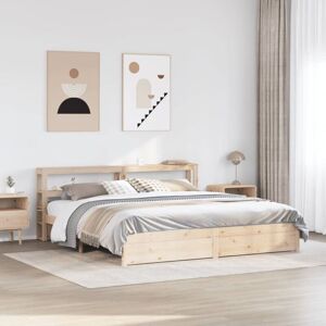 BONNEVIE Double bed,Adult bed,Bed Frame with Headboard without Mattress 180x200 cm Super King VSVS127591 BONNEVIE Double bed,Adult bed,Bed Frame with Headboard without Mattress 180x200 cm Super King VSVS127591