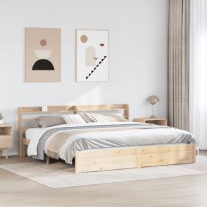 BONNEVIE Double bed,Adult bed,Bed Frame with Headboard without Mattress 180x200 cm Super King VSVS736358 BONNEVIE Double bed,Adult bed,Bed Frame with Headboard without Mattress 180x200 cm Super King VSVS736358