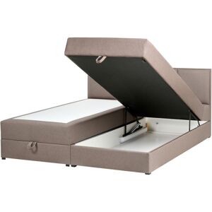 BELIANI Divan Bed with Storage Fabric BARONET 180 x 200 cm (EU Super King) Taupe BELIANI Divan Bed with Storage Fabric BARONET 180 x 200 cm (EU Super King) Taupe