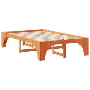 Floor Bed Frame with Storage Brown Solid pine wood Vidaxl Floor Bed Frame with Storage Brown Solid pine wood Vidaxl