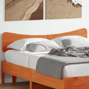 Headboard Wax Brown 160 cm Solid Wood Pine Vidaxl Headboard Wax Brown 160 cm Solid Wood Pine Vidaxl
