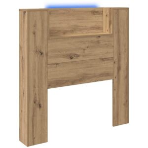 Headboard Artisan Oak 100 x 15 x 103.5 cm Engineered Wood vidaXL Headboard Artisan Oak 100 x 15 x 103.5 cm Engineered Wood vidaXL