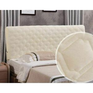 Lts Fafa - Headboard Cover Elastic Bedspread 180cm Headboard Cover, Solid Color Cotton Quilted Headboard Cover,Beige-180x80cm,Superma Lts Fafa - Headboard Cover Elastic Bedspread 180cm Headboard Cover, Solid Color Cotton Quilted Headboard Cover,Beige-180x80cm,Superma