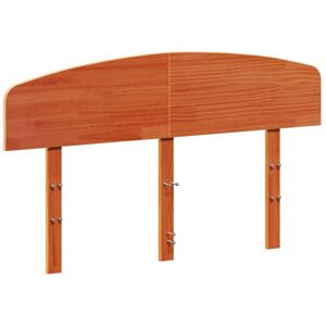 Headboard Wax Brown 120 cm Solid Wood Pine Vidaxl Headboard Wax Brown 120 cm Solid Wood Pine Vidaxl