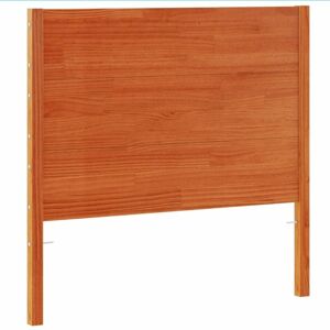 Headboard Wax Brown 100 cm Solid Wood Pine Vidaxl Headboard Wax Brown 100 cm Solid Wood Pine Vidaxl