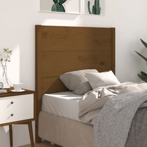 JINLEFU Headboard Honey Brown 81x4x100 cm Solid Wood Pine vidaXL JINLEFU Headboard Honey Brown 81x4x100 cm Solid Wood Pine vidaXL