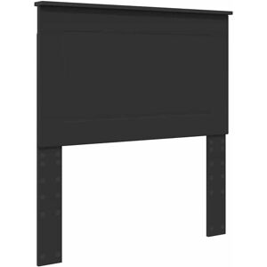 Headboard with Headboard Black Oak 100 cm Engineered Wood vidaXL Headboard with Headboard Black Oak 100 cm Engineered Wood vidaXL