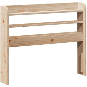 Headboard with Shelves 90 cm Solid Wood Pine Vidaxl Headboard with Shelves 90 cm Solid Wood Pine Vidaxl