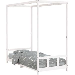 vidaXL 834523 Kids Bed White Wood - Kids Bed vidaXL 834523 Kids Bed White Wood - Kids Bed