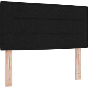 Led Headboard with led Strip Lights Manual Black 90 cm Fabric Vidaxl Led Headboard with led Strip Lights Manual Black 90 cm Fabric Vidaxl