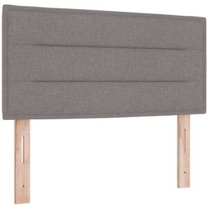 Led Headboard with led Strip Lights Manual Taupe 100 cm Fabric Vidaxl Led Headboard with led Strip Lights Manual Taupe 100 cm Fabric Vidaxl