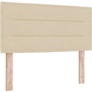 Led Headboard with led Strip Lights Manual Cream 80 cm Fabric Vidaxl Led Headboard with led Strip Lights Manual Cream 80 cm Fabric Vidaxl