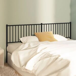 Metal Headboard Black 193 cm Vidaxl Metal Headboard Black 193 cm Vidaxl