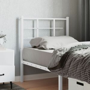 Metal Headboard White 75 cm Vidaxl Metal Headboard White 75 cm Vidaxl