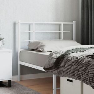 Metal Headboard White 107 cm Vidaxl Metal Headboard White 107 cm Vidaxl
