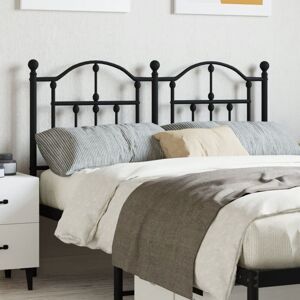 Metal Headboard Black 120 cm Vidaxl Metal Headboard Black 120 cm Vidaxl