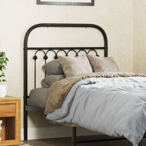 Metal Headboard Black 80 cm Vidaxl Metal Headboard Black 80 cm Vidaxl