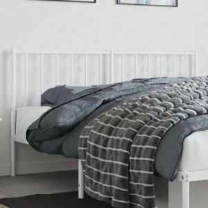 Metal Headboard White 160 cm Vidaxl Metal Headboard White 160 cm Vidaxl