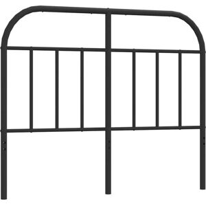 Metal Headboard Black 120 cm Vidaxl Metal Headboard Black 120 cm Vidaxl