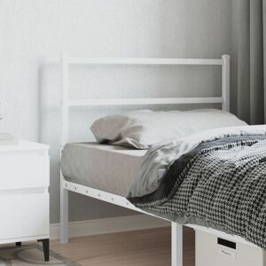 Metal Headboard White 107 cm Vidaxl Metal Headboard White 107 cm Vidaxl