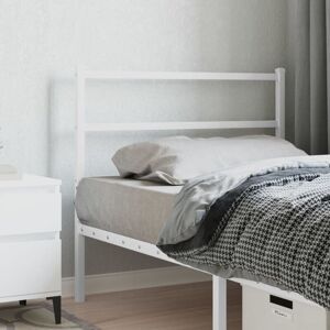 Metal Headboard White 100 cm Vidaxl Metal Headboard White 100 cm Vidaxl