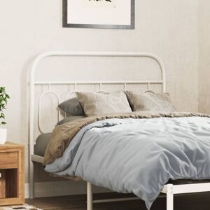 Metal Headboard White 100 cm Vidaxl Metal Headboard White 100 cm Vidaxl