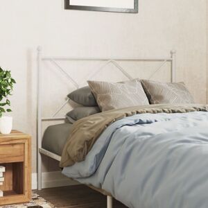 Metal Headboard White 107cm Vidaxl Metal Headboard White 107cm Vidaxl