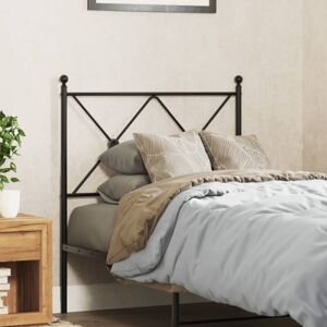 Metal Headboard Black 80cm Vidaxl Metal Headboard Black 80cm Vidaxl