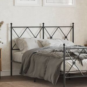 Metal Headboard Black 120cm Vidaxl Metal Headboard Black 120cm Vidaxl