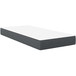 Vidaxl - Bed Mattress with Mattress Grey 90 x 200 cm Fabric Vidaxl - Bed Mattress with Mattress Grey 90 x 200 cm Fabric
