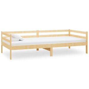 MINKUROW Day Bed without Mattress Solid Wood Pine 90x200cm vidaXL MINKUROW Day Bed without Mattress Solid Wood Pine 90x200cm vidaXL