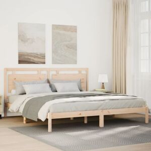 Extra Long Bed Frame without Mattress 180x220 cm Solid Wood Vidaxl Extra Long Bed Frame without Mattress 180x220 cm Solid Wood Vidaxl