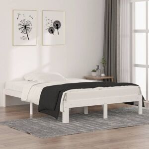 Bed Frame without Mattress White 135x190cm Double Vidaxl Bed Frame without Mattress White 135x190cm Double Vidaxl
