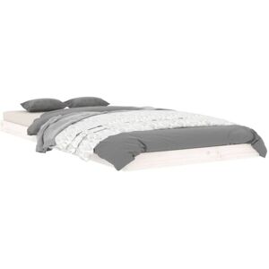 Bed Frame without Mattress White 90x200 cm Solid Wood Pine Vidaxl Bed Frame without Mattress White 90x200 cm Solid Wood Pine Vidaxl