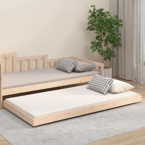 Bed Frame without Mattress 100x200 cm Solid Wood Pine Vidaxl Bed Frame without Mattress 100x200 cm Solid Wood Pine Vidaxl