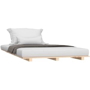Bed Frame without Mattress 90x190 cm Single Solid Wood Pine Vidaxl Bed Frame without Mattress 90x190 cm Single Solid Wood Pine Vidaxl