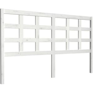 JINLEFU Bed Headboard White 165.5x4x100 cm Solid Wood Pine vidaXL JINLEFU Bed Headboard White 165.5x4x100 cm Solid Wood Pine vidaXL