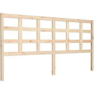 JINLEFU Bed Headboard 185.5x4x100 cm Solid Wood Pine vidaXL JINLEFU Bed Headboard 185.5x4x100 cm Solid Wood Pine vidaXL