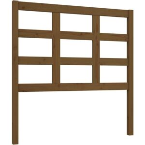 JINLEFU Bed Headboard Honey Brown 95.5x4x100 cm Solid Wood Pine vidaXL JINLEFU Bed Headboard Honey Brown 95.5x4x100 cm Solid Wood Pine vidaXL
