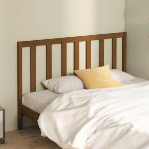 JINLEFU Bed Headboard Honey Brown 156x4x100 cm Solid Wood Pine vidaXL JINLEFU Bed Headboard Honey Brown 156x4x100 cm Solid Wood Pine vidaXL
