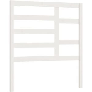 JINLEFU Bed Headboard White 106x4x104 cm Solid Wood Pine vidaXL JINLEFU Bed Headboard White 106x4x104 cm Solid Wood Pine vidaXL