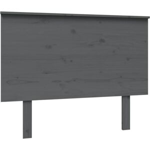 JINLEFU Bed Headboard Grey 104x6x82.5 cm Solid Wood Pine vidaXL JINLEFU Bed Headboard Grey 104x6x82.5 cm Solid Wood Pine vidaXL
