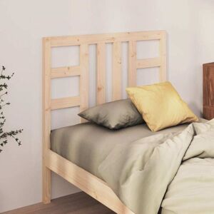 vidaXL Bed Headboard 96x4x100 cm Solid Pine Wood Brown - Headboard vidaXL Bed Headboard 96x4x100 cm Solid Pine Wood Brown - Headboard